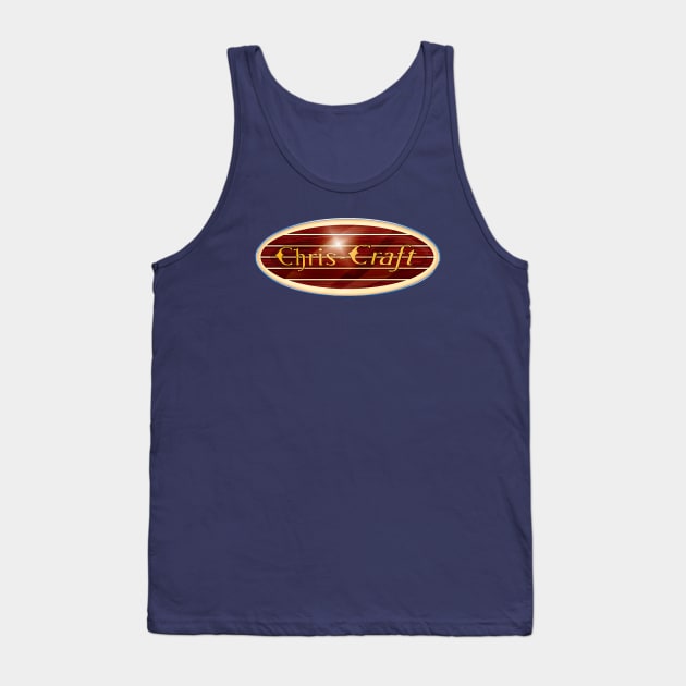 Chris Craft Tank Top by Midcenturydave